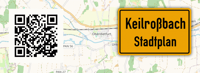 Stadtplan Keilroßbach, Rott