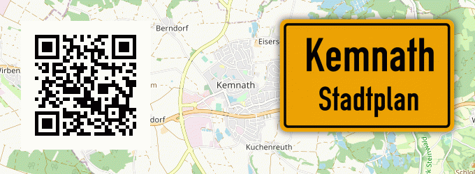 Stadtplan Kemnath, Stadt