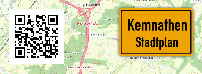 Stadtplan Kemnathen, Oberpfalz