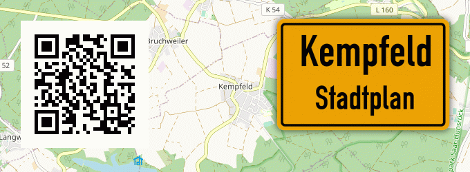 Stadtplan Kempfeld