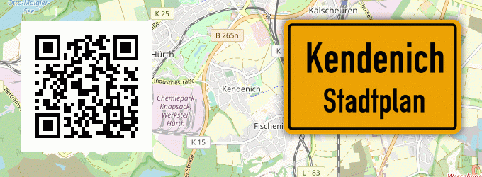 Stadtplan Kendenich