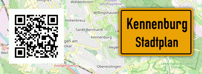 Stadtplan Kennenburg