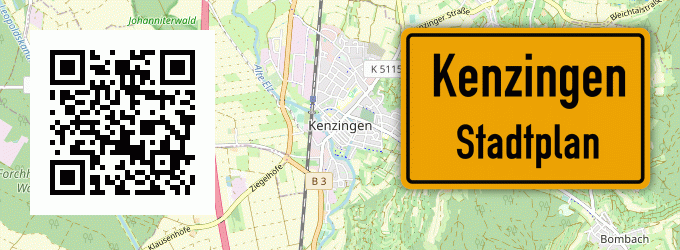 Stadtplan Kenzingen