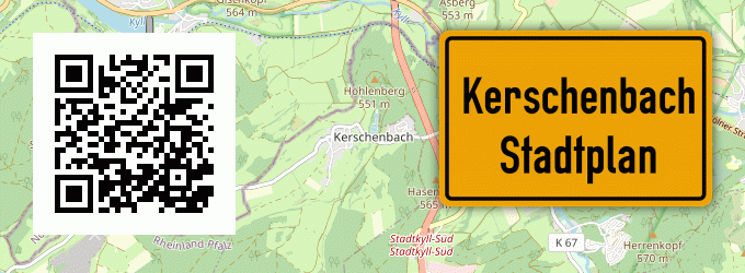 Stadtplan Kerschenbach