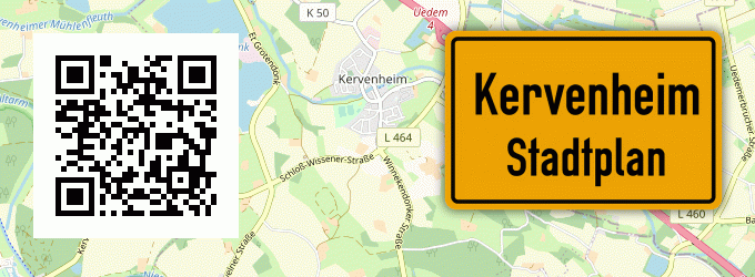 Stadtplan Kervenheim