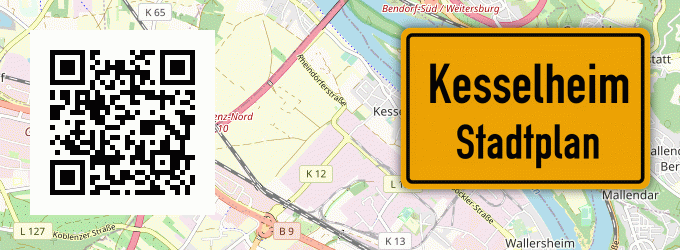 Stadtplan Kesselheim