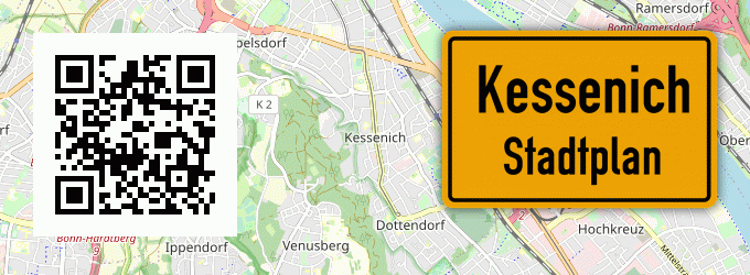 Stadtplan Kessenich