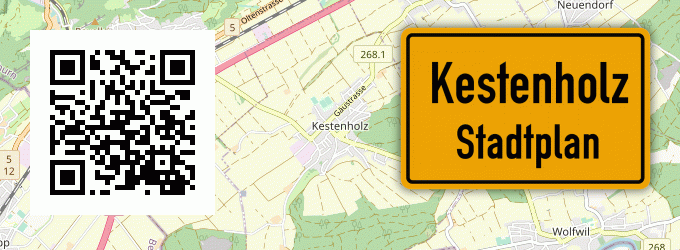 Stadtplan Kestenholz