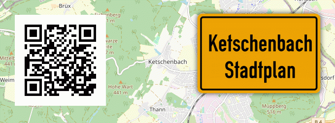 Stadtplan Ketschenbach