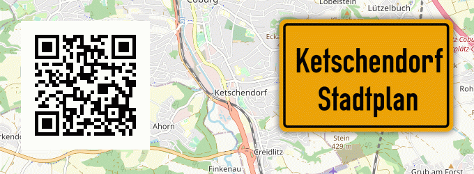 Stadtplan Ketschendorf, Oberfranken