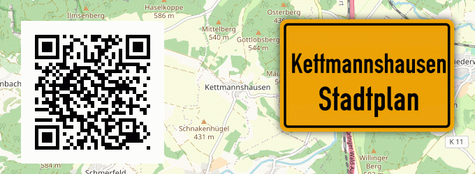 Stadtplan Kettmannshausen