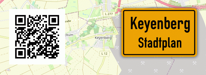 Stadtplan Keyenberg