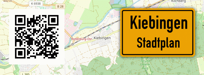 Stadtplan Kiebingen
