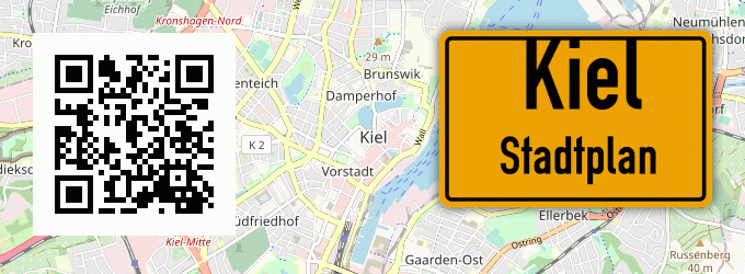 Stadtplan Kiel
