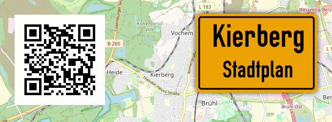 Stadtplan Kierberg