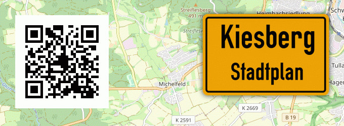 Stadtplan Kiesberg