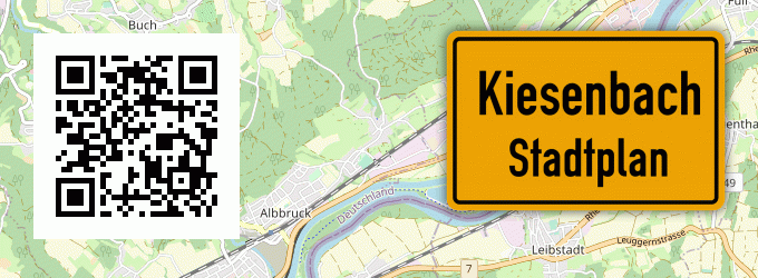 Stadtplan Kiesenbach