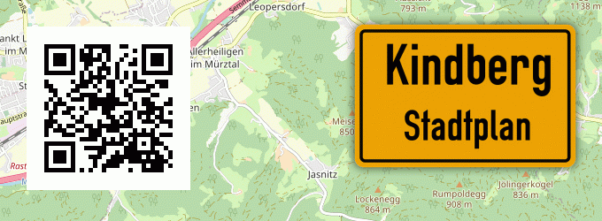 Stadtplan Kindberg