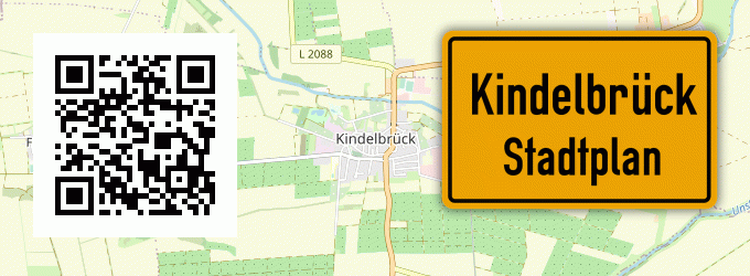 Stadtplan Kindelbrück