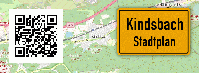 Stadtplan Kindsbach