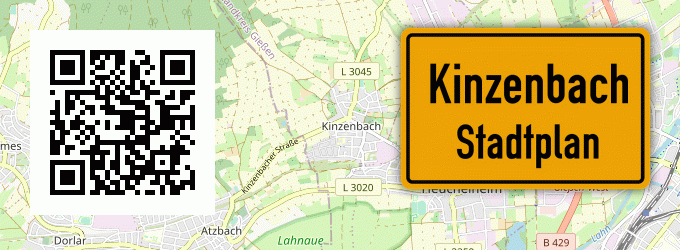 Stadtplan Kinzenbach