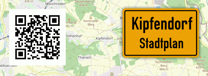 Stadtplan Kipfendorf