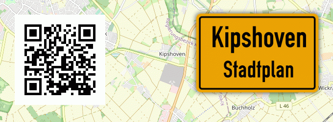 Stadtplan Kipshoven