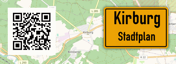 Stadtplan Kirburg