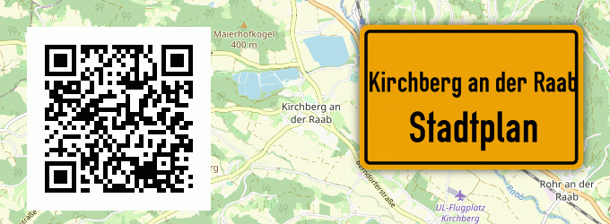 Stadtplan Kirchberg an der Raab