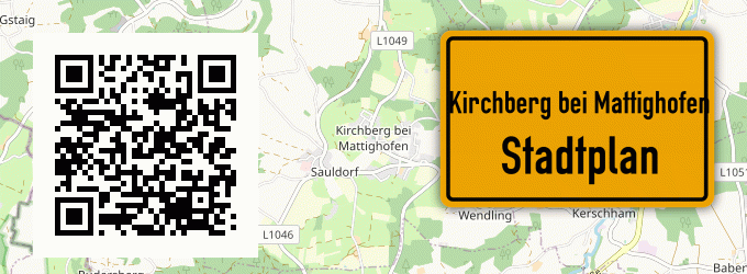 Stadtplan Kirchberg bei Mattighofen