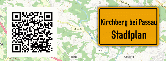 Stadtplan Kirchberg bei Passau