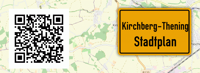 Stadtplan Kirchberg-Thening