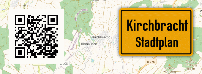 Stadtplan Kirchbracht
