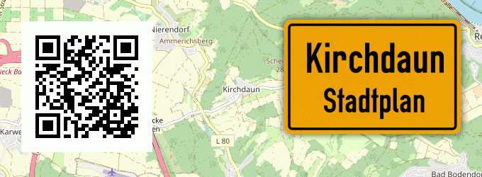 Stadtplan Kirchdaun