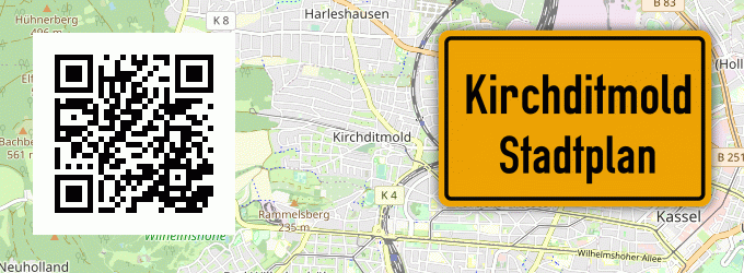Stadtplan Kirchditmold