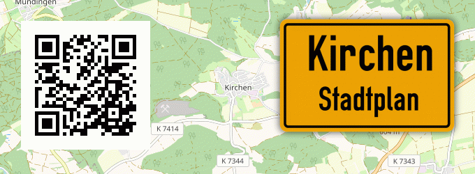 Stadtplan Kirchen