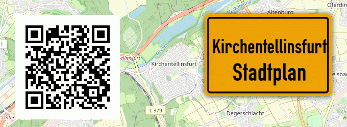 Stadtplan Kirchentellinsfurt