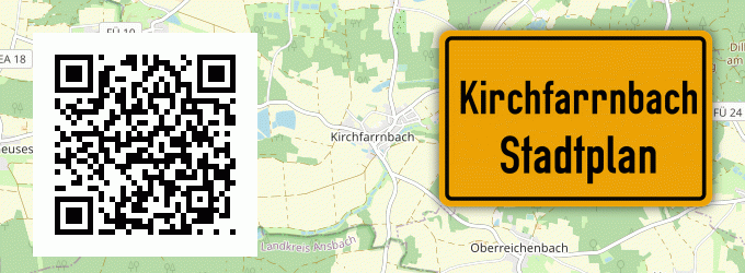 Stadtplan Kirchfarrnbach