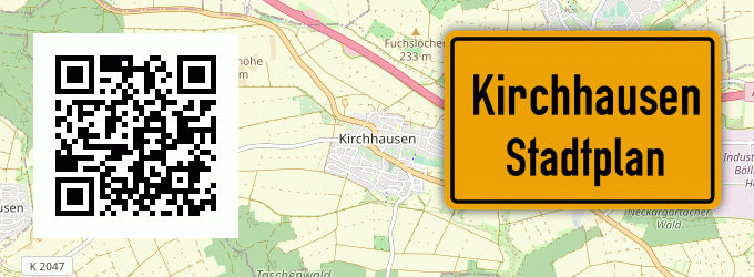Stadtplan Kirchhausen