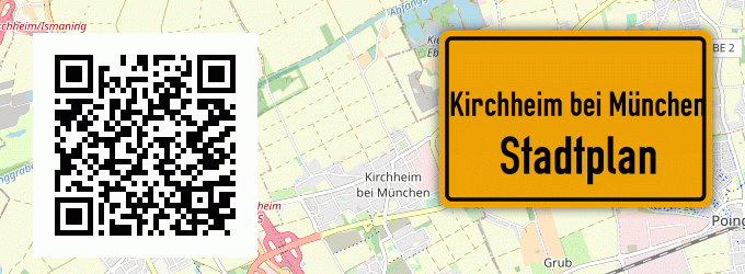 Stadtplan Kirchheim bei München