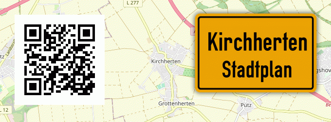 Stadtplan Kirchherten