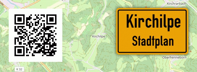 Stadtplan Kirchilpe