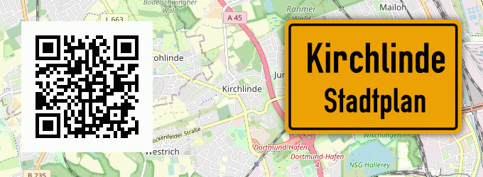 Stadtplan Kirchlinde