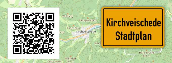 Stadtplan Kirchveischede