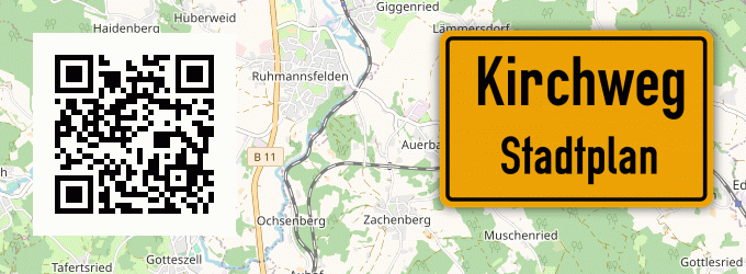 Stadtplan Kirchweg
