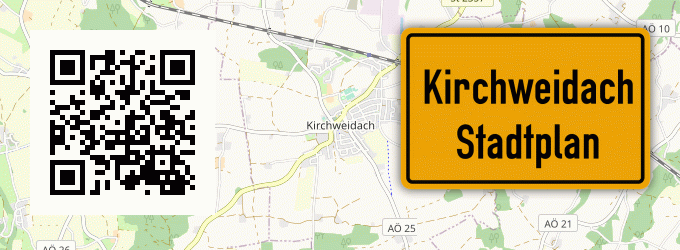 Stadtplan Kirchweidach
