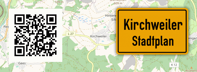 Stadtplan Kirchweiler
