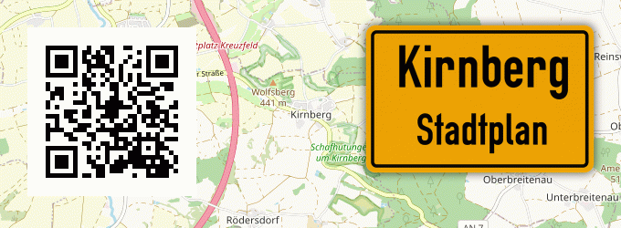 Stadtplan Kirnberg