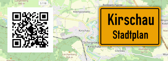 Stadtplan Kirschau