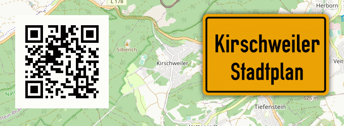 Stadtplan Kirschweiler